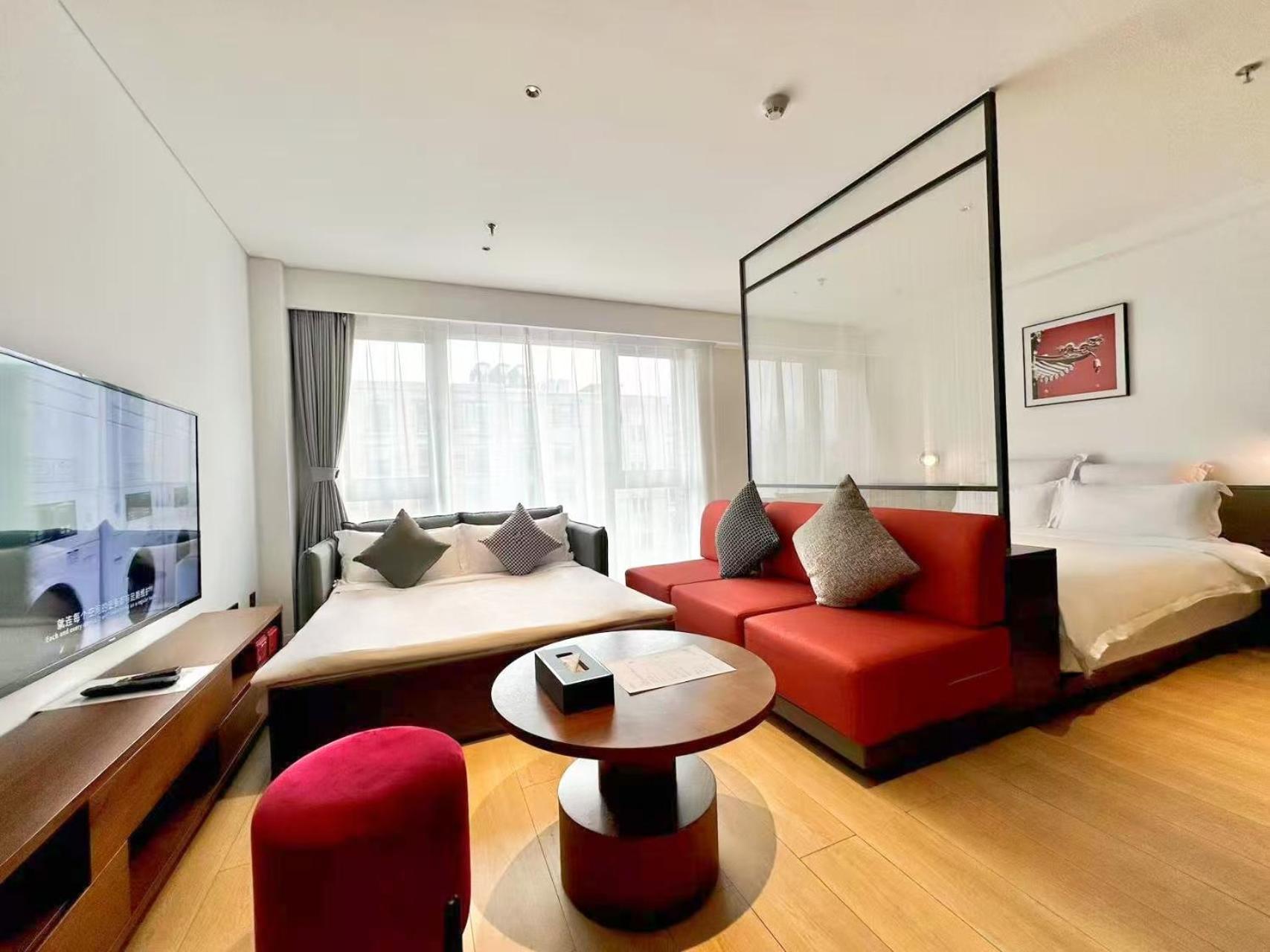 Base-Beijing Wangfujing Serviced Apartment- In Hutong &Bike Rental &Close To Forbidden City, Tian'Anmen Square &Subway Nearby &Free Coffee &Washing Machine,Kitchen &Restaurant Discount &English Speaking &High Speed Free Wifi Dış mekan fotoğraf